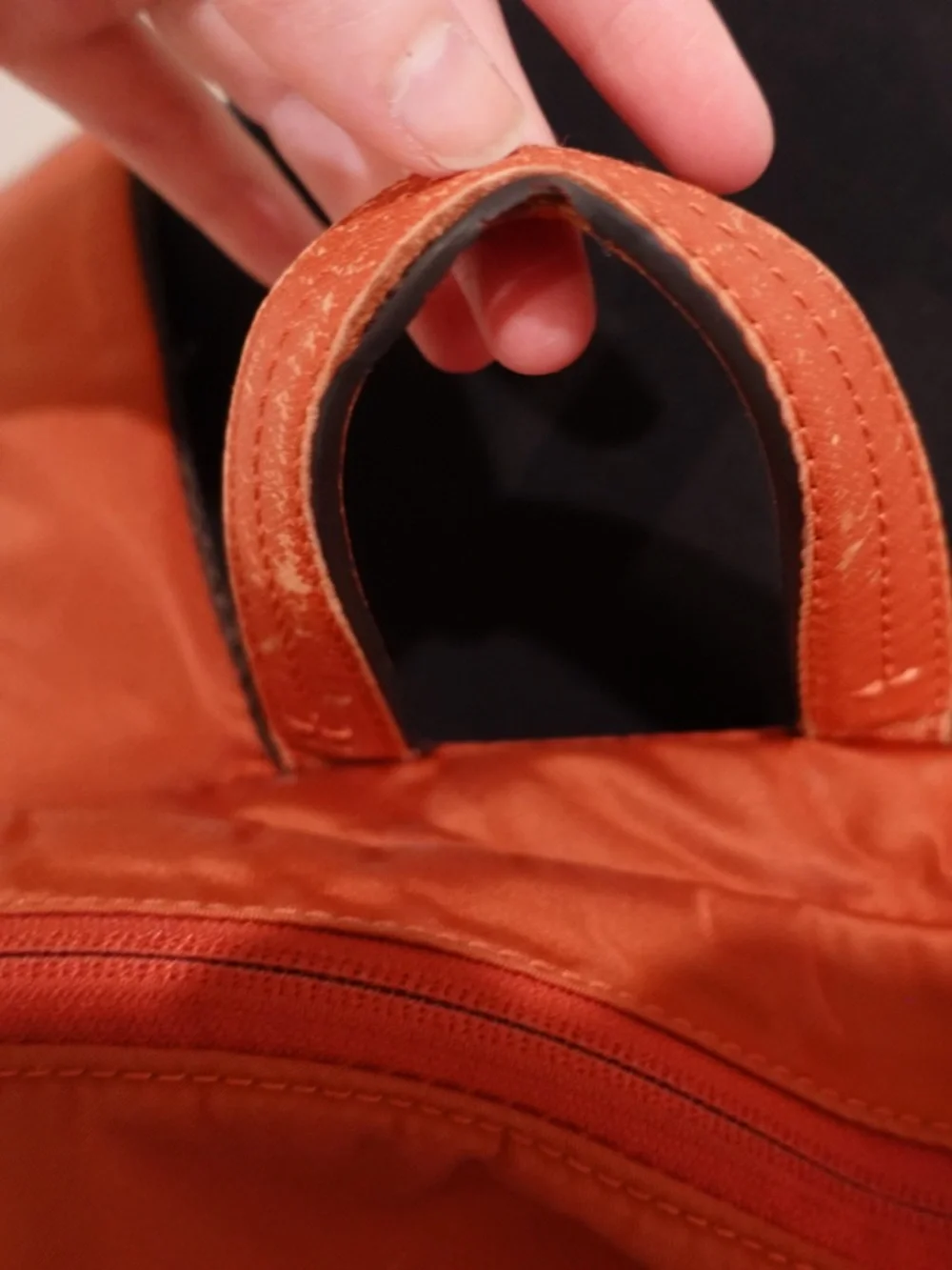 Tumi Voyageur Calais - orange backpack - Picture 3 of 6